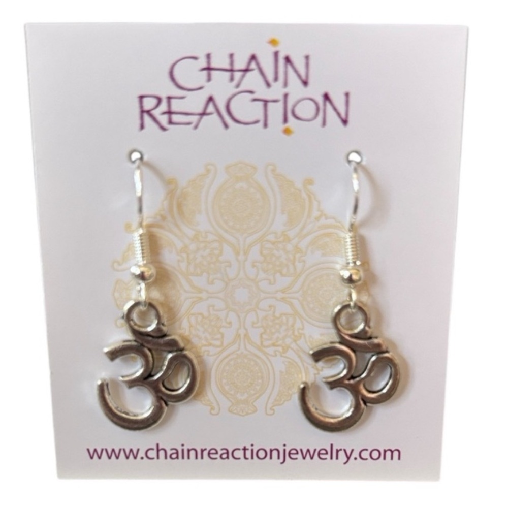 Om Earrings‎ NWT